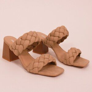 Taupe Buggy Braided Sandal